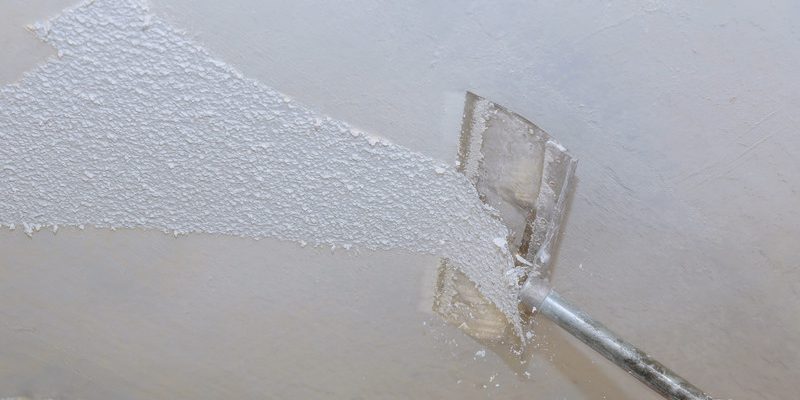 What to Do After Removing Popcorn Ceiling